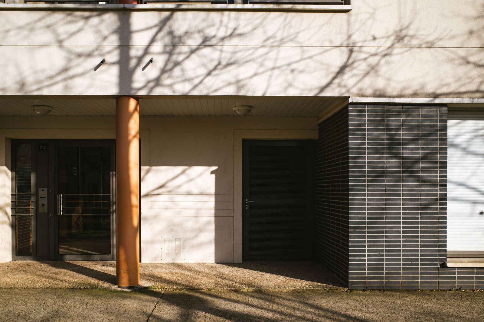 Residential community entrance